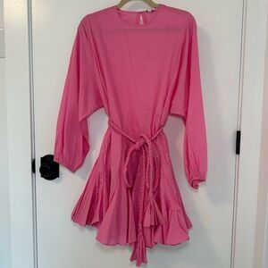 *NWOT* Rhode Ella Dress in Prism Pink | S | Mini Dress | Tie Waist